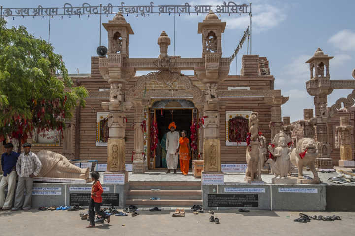 17 - India - El Rajasthan - templo al Dios Mono